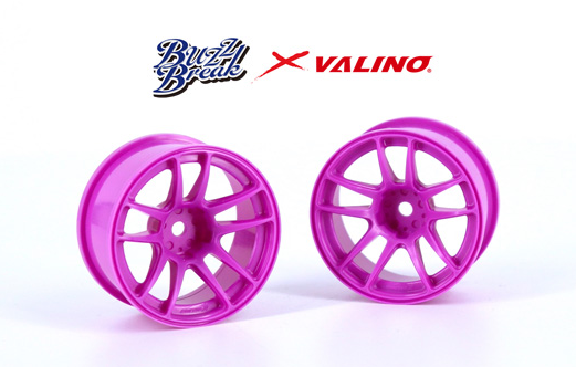 Buzz Break N820S Wheel 26mm (Purple/OFF+7) | Triple Crown RC Hobbies